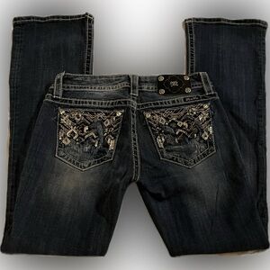 Embellished Black Jeans